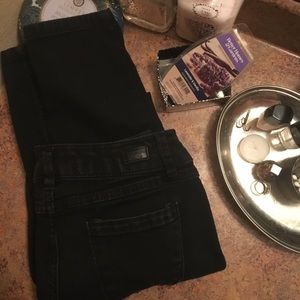 Miss Poured In Blue Black Denim Jeans